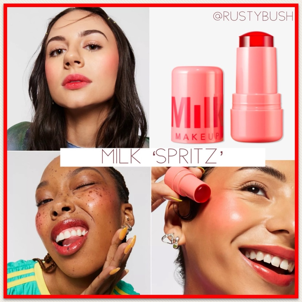 Milk ‘Spritz’ Cooling Water Jelly Tint Lip + Cheek Blush Stain